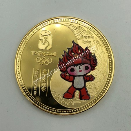 Beijing Olympic Games 2008 Mascot Medallion