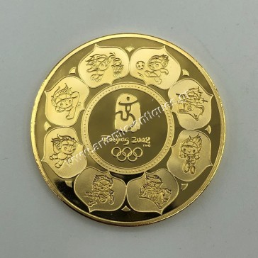 Beijing Olympic Games 2008 Mascot Medallion 2