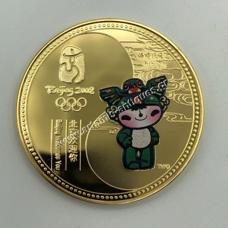 Beijing Olympic Games 2008 Mascot Medallion