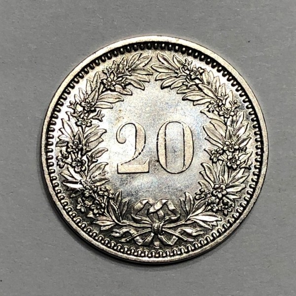 20 Rappen 2009 Libertas Proof Ελβετία