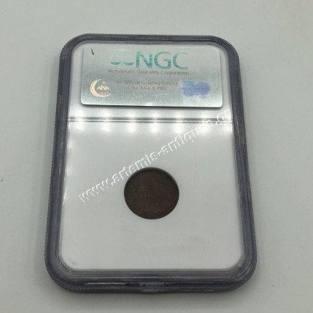 1 Lepto 1833 NGC MS 64 BN Othon Old Grading