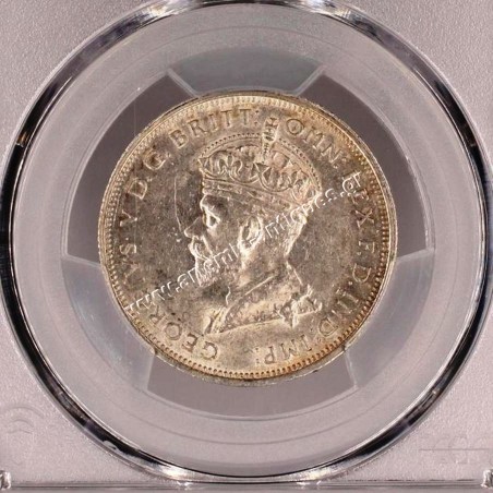 1 Florin 1927(m) George V Canberra PCGS AU55 Australia