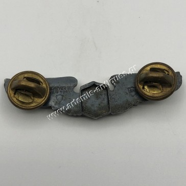 U.S Army Air Force Pilot Badge WW2 by N.S.Meyer Inc Marked 9M 2