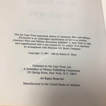 America's Wars by Edwin P. Hoyt