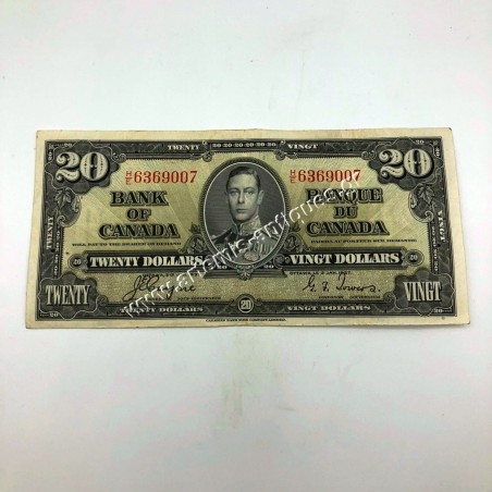 20 Dollars 1937 Καναδάς