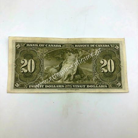 20 Dollars 1937 Καναδάς