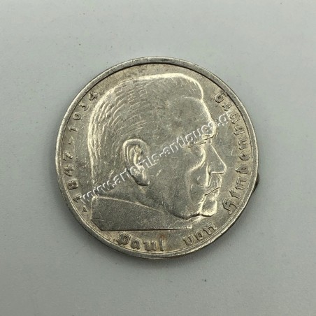 5 Marks 1936 A Paul von Hindenburg Γερμανία