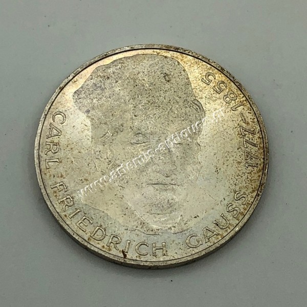 5 Marks 1977 Carl Friedrich Gauss Germany