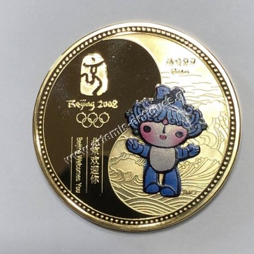 Beijing Olympic Games 2008 Mascot Medallion