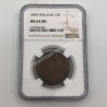 10 Pennia 1895 NGC MS 64 BN Finland