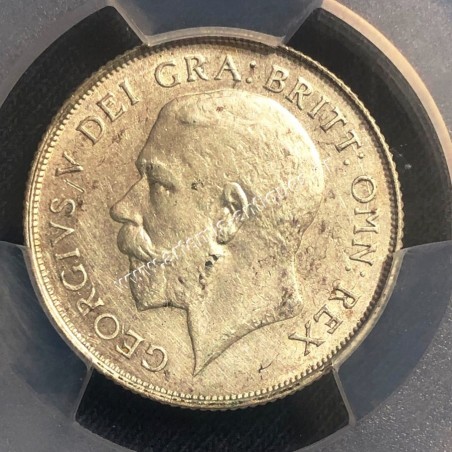 1 Shilling 1924 George V S-4023A PCGS Genuine Cleaned-AU Detail Great Britain