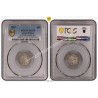 6 Pence (D) 1887 Victoria PCGS AU53 S-3928 Shield Rev Great Britain