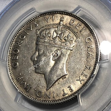 18 Piastres 1938 George VI PCGS Genuine Cleaned AU Detail Κύπρος