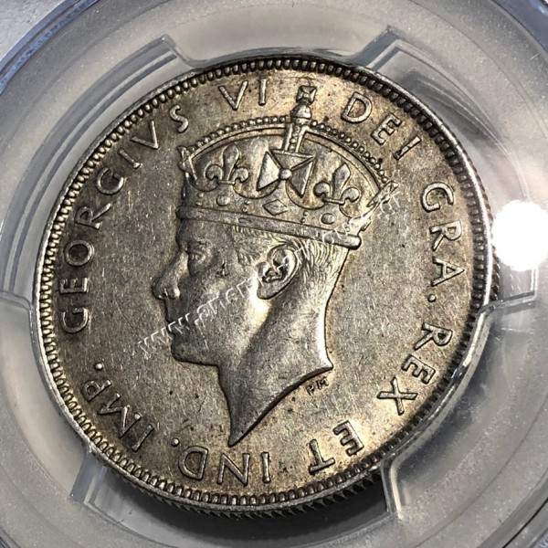 18 Piastres 1938 George VI PCGS Genuine Cleaned AU Detail Κύπρος