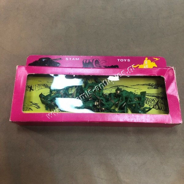 Στρατιωτάκια Δεκαετίας 1970 Κουτί STAM TOYS