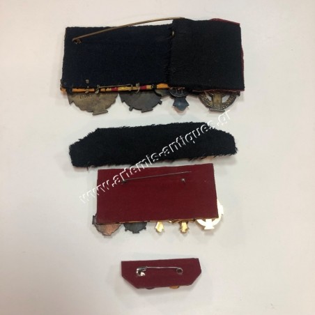 Μπαρέτα 4 Μεταλλίων και οι Μινιατούρες μαζί με τα Πάνινα Διακριτικά