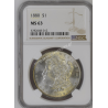 1 Dollar 1880 NGC MS 63 Morgan