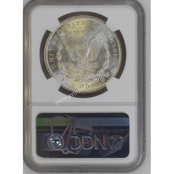 1 Dollar 1880 NGC MS 63 Morgan