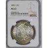 1 Dollar 1881 S NGC MS 63 Morgan