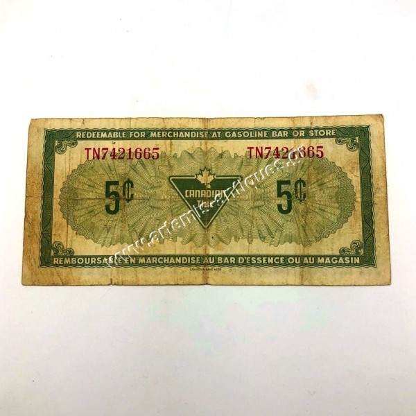5 Cents Canadian Tire