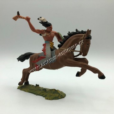 Native American Mounted Made in West. Germany Elastoline