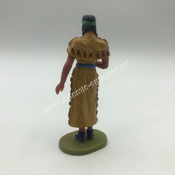 Native American Woman Elastolin