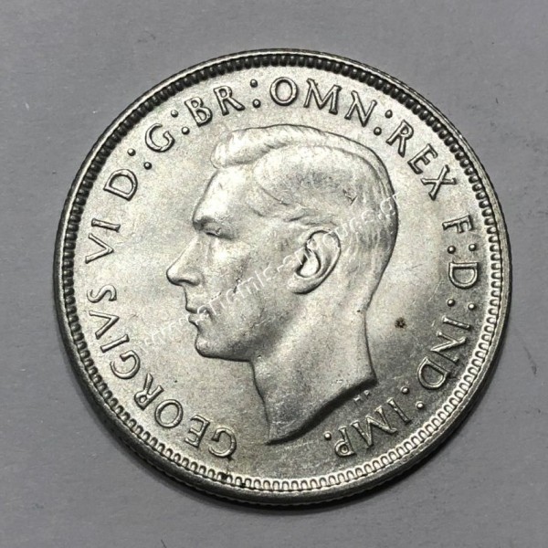 1 Florin 1944 S George VI UNC Australia
