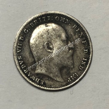 3 Pence 1919 George V AU-UNC United Kingdom