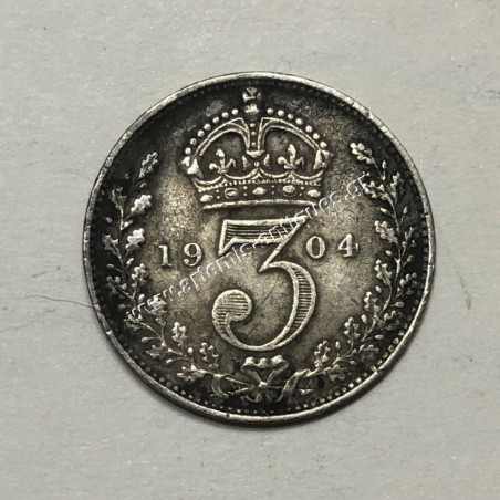 3 Pence 1919 George V AU-UNC Ηνωμένο Βασίλειο
