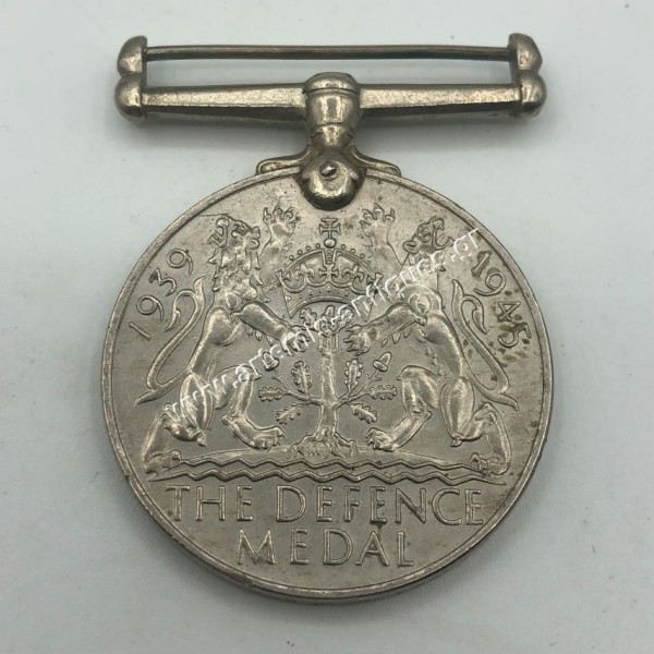 Μετάλλιο Άμυνας 1939-1945 Απονεμημένο Γεώργιος 6ος Ηνωμένο Βασίλειο