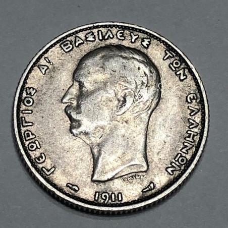 2 Drachmas 1911 George A