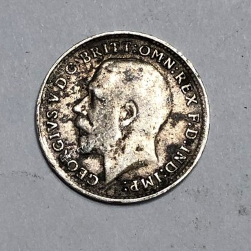 3 Pence 1919 George V United Kingdom
