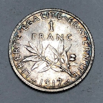 1 Franc 1917 France 2