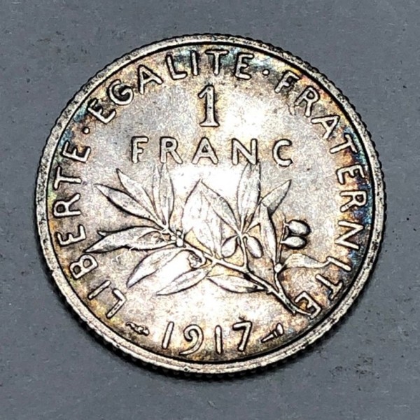 1 Franc 1917 Γαλλία