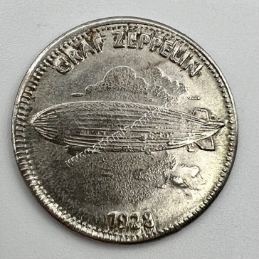 Graf Zeppelin 1928 Άνθρωπος σε Πτήση Shell Μάρκα 1969 Γαλλία