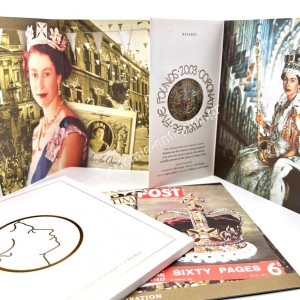 5 Pounds 2003 Coronation Jubilee United Kingdom