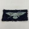 British Royal Air Force Swooping Eagle Left Shoulder White Eye Patch WW2
