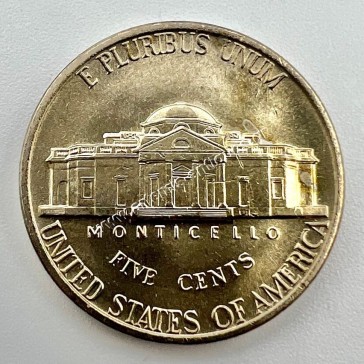 5 Cents 1977 Jefferson Five Cents FS GEM-BU 2