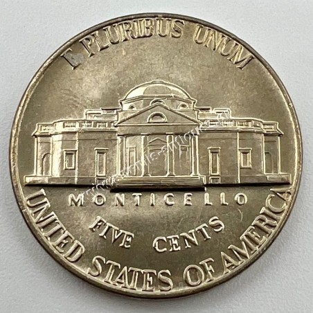5 Cents 1975 D Jefferson Five Cents FS GEM-BU