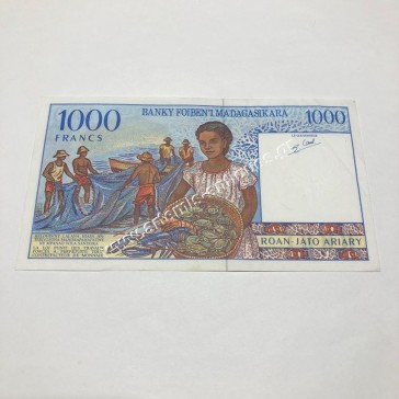 1000 Francs 1994 P-76b Μαδαγασκάρη 2