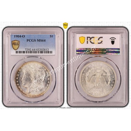 1 Dollar 1904 O PCGS MS64 Morgan