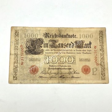 1000 Marks 1909 Γερμανία