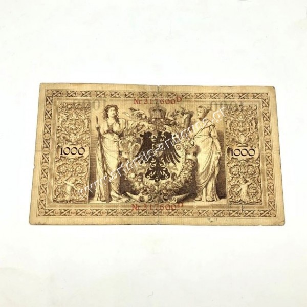 1000 Marks 1909 Γερμανία