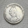 3 Pence 1893 "Closed 3" Jubilee Head Victoria United Kingdom