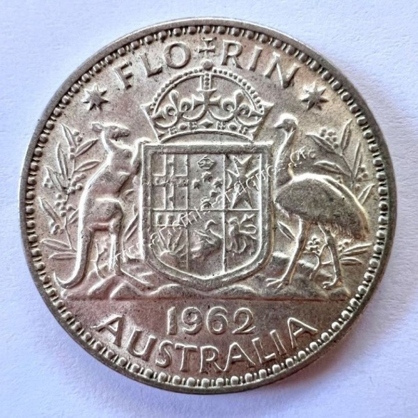 1 Florin 1962 AU Elizabeth II Australia