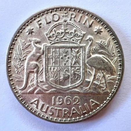 1 Florin 1962 AU Elizabeth II Australia