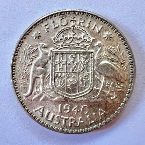 1 Florin 1940 AU George VI Αυστραλία