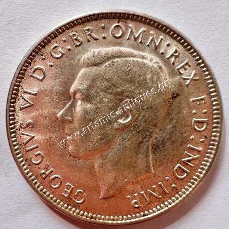 1 Florin 1943 S UNC George VI Αυστραλία