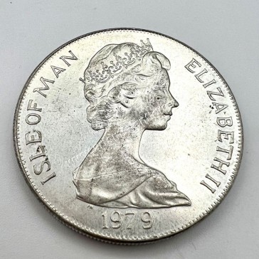 1 Crown 1979 Elizabeth II Manx Coinage Isle of Man