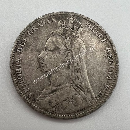 1 Shilling 1891 Victoria United Kingdom